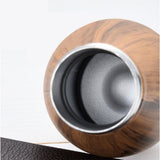 PREUP 500ML Wood Grain Travel Vacuum Flask Insulated & Cold Water Stainless Steel Water Bottle Double Wall Bottle