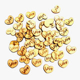 100pcs Mixed Number Wood Craft Embellishments MDF Wooden Cutout Flatbacks Scrapbooking for Cardmaking DIY Art Decoration