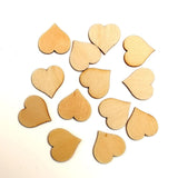 100pcs Mixed Number Wood Craft Embellishments MDF Wooden Cutout Flatbacks Scrapbooking for Cardmaking DIY Art Decoration