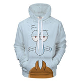 kawaii Spongebob Squarepants 3d Hoodie Bonito Para Homem E Mulher sports Hoodies polyester 3d printing cartoon hoodies