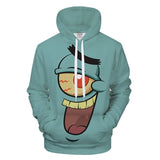 kawaii Spongebob Squarepants 3d Hoodie Bonito Para Homem E Mulher sports Hoodies polyester 3d printing cartoon hoodies