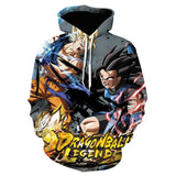 2020 new Dragon Ball Z Vegeta Bulma 3d Printed Hoodies Cartoon Men women hoodie Japanese anime Sweatshirt fashion Pullover