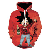 2020 new Dragon Ball Z Vegeta Bulma 3d Printed Hoodies Cartoon Men women hoodie Japanese anime Sweatshirt fashion Pullover