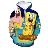 kawaii Spongebob Squarepants 3d Hoodie Bonito Para Homem E Mulher sports Hoodies polyester 3d printing cartoon hoodies