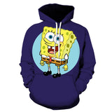 kawaii Spongebob Squarepants 3d Hoodie Bonito Para Homem E Mulher sports Hoodies polyester 3d printing cartoon hoodies