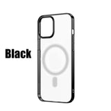 For Magsafe Magnetic Wireless Charging Case For iPhone 13 Pro Max 12 mini 11 7 8 Plus X XR XS Shockproof Back Cover Accessories