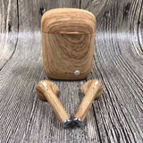 I7 Min-2 Bluetooth Earphones charging bin Wooden grain i7s TWS generation color-painted wireless headset for Android iphone