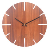 Wooden 3D Wall Clock Modern Design Nordic Brief Living Room Decoration Kitchen Clock Art Hollow Wall Watch Home Decor 12 inch|Wall Clocks|